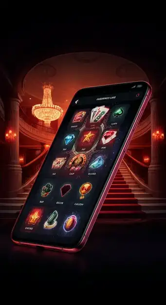 Vue d'ensemble de l'interface Starcasino affichant des Starcoins, des jackpots progressifs et des offres de boost exclusives