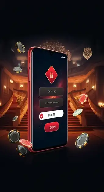 Interface de connexion Starcasino sécurisée affichant les champs d'e-mail et de mot de passe avec le logo du casino et un arrière-plan thématique, symbolisant un accès direct aux récompenses et au tableau de bord personnel Starcasino