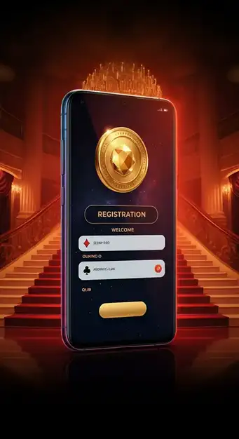 Formulaire d'inscription Starcasino sur écran de smartphone avec Boost d'Inscription affiché et champs de saisie d'identité.